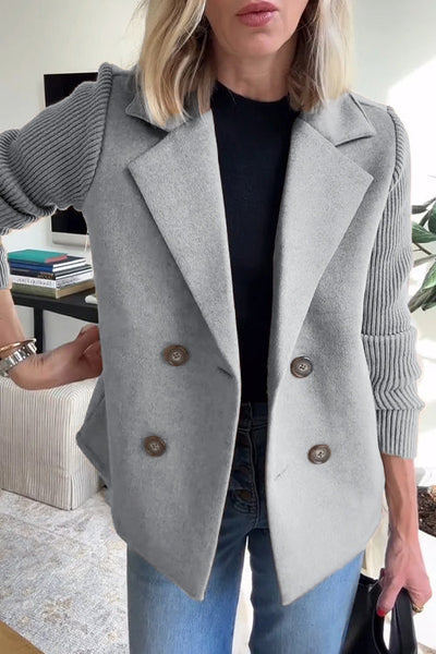 Stylish Casual Button Blazer