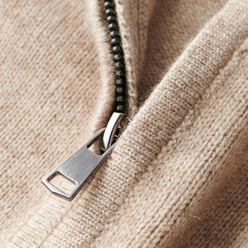 Men's Half Zip Sweater, Soft Ribbed Knit, Versatile Style for Casual or Formal Wear, Sizes S-5XL 2