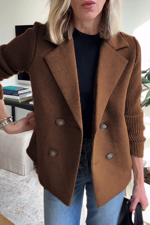 Stylish Casual Button Blazer