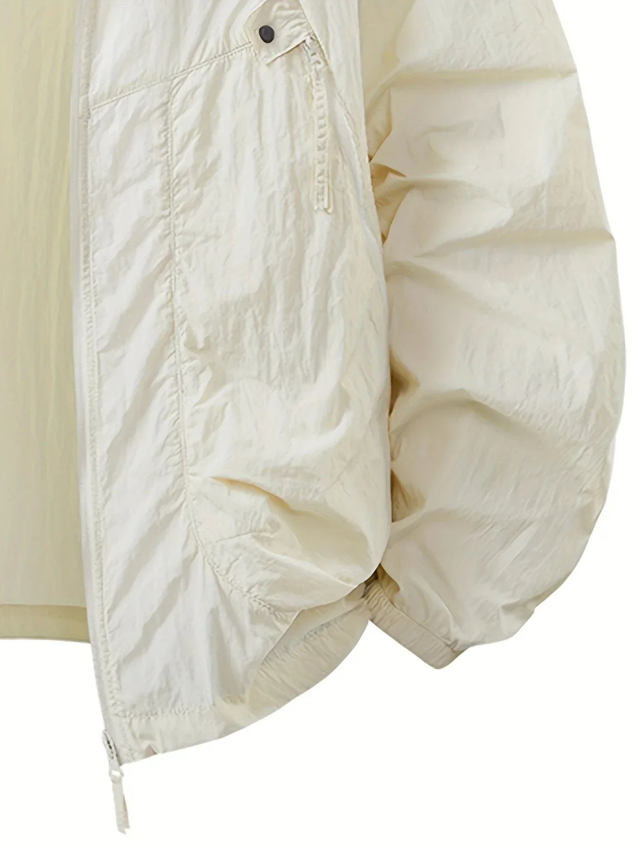 Outdoor Waterproof Windbreaker Jacket with Adjustable Hood