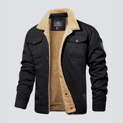 Mens Bomber Jacket - Warm Winter Outerwear, Stylish Fit 1