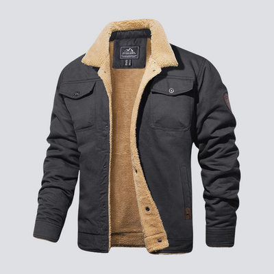 Mens Bomber Jacket - Warm Winter Outerwear, Stylish Fit 2