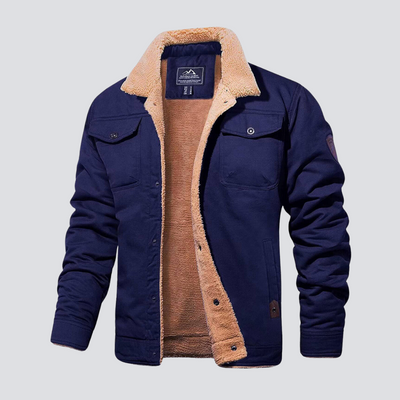 Mens Bomber Jacket - Warm Winter Outerwear, Stylish Fit 3