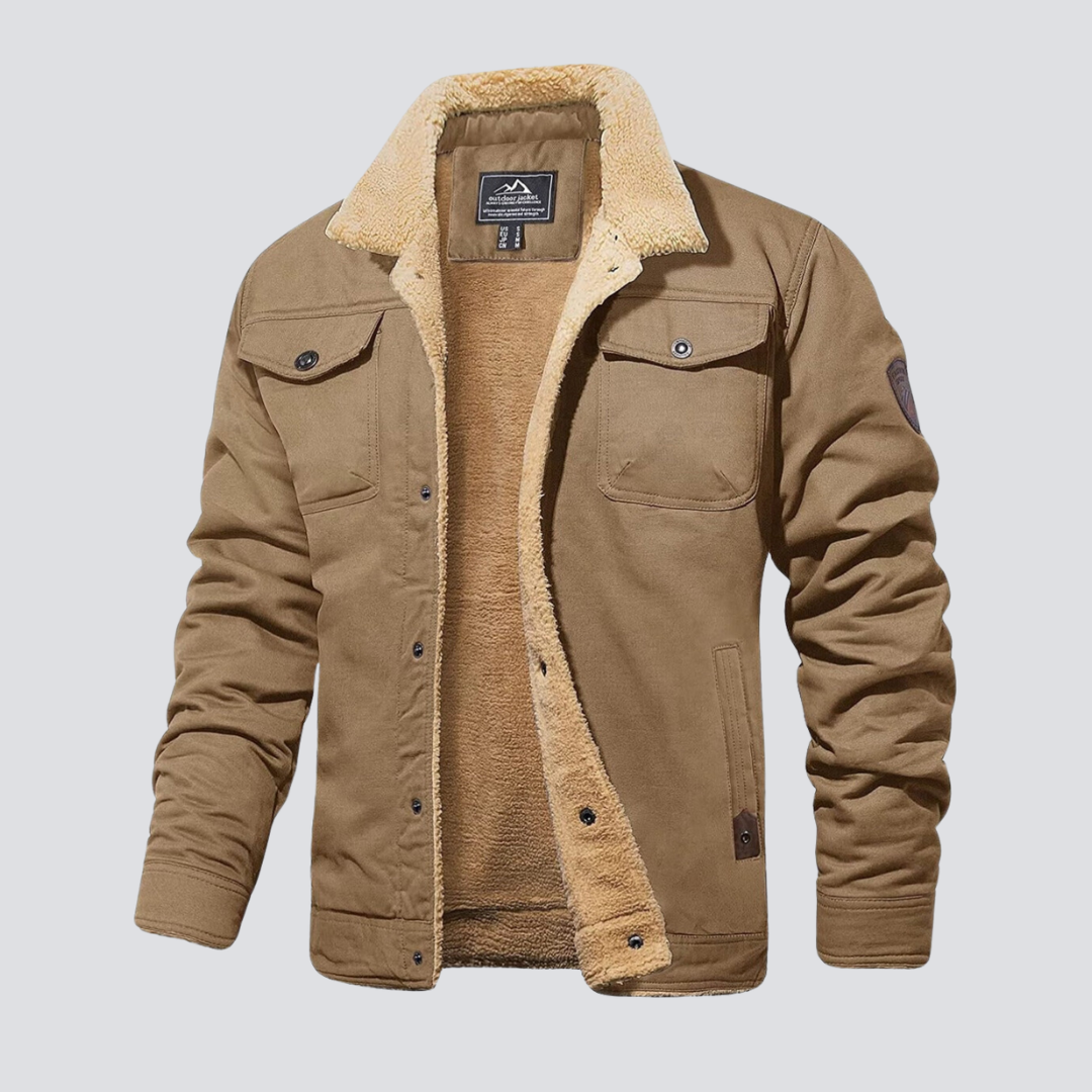 Mens Bomber Jacket - Warm Winter Outerwear, Stylish Fit 4