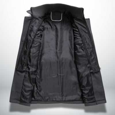Mens Winter Jacket - Elegant Coat with Spacious Pockets 2