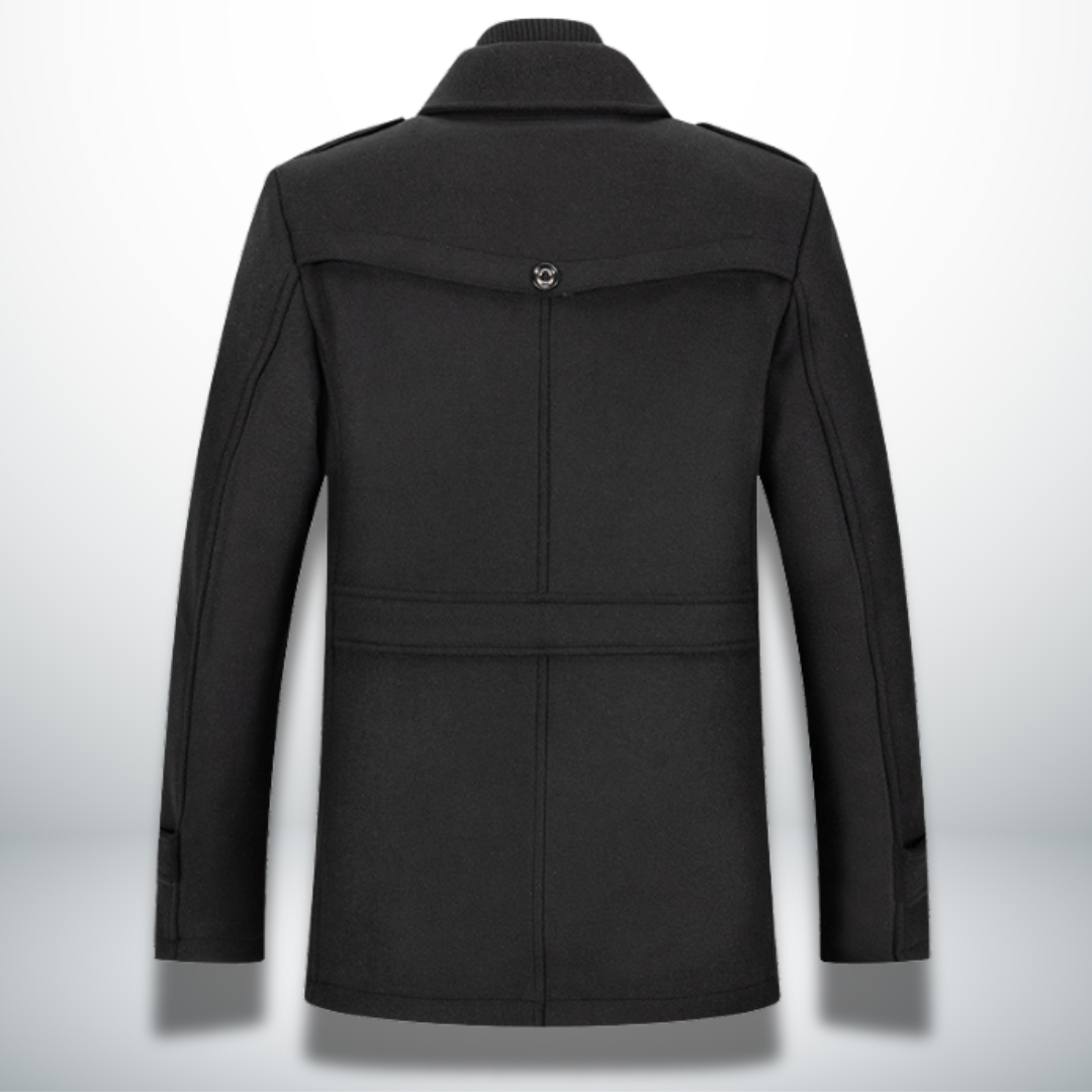 Mens Winter Jacket - Elegant Coat with Spacious Pockets 3
