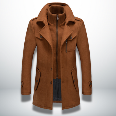 Mens Winter Jacket - Elegant Coat with Spacious Pockets 4