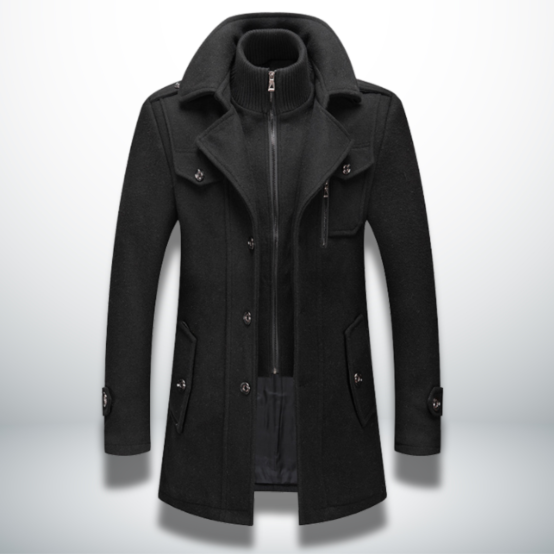 Mens Winter Jacket - Elegant Coat with Spacious Pockets 5