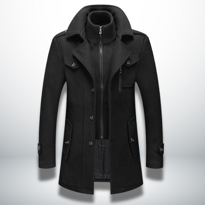 Mens Winter Jacket - Elegant Coat with Spacious Pockets 5
