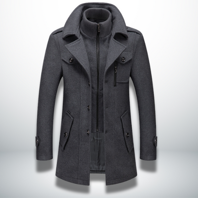 Mens Winter Jacket - Elegant Coat with Spacious Pockets 6