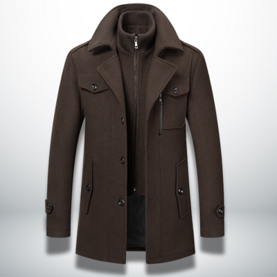 Mens Winter Jacket - Elegant Coat with Spacious Pockets 7