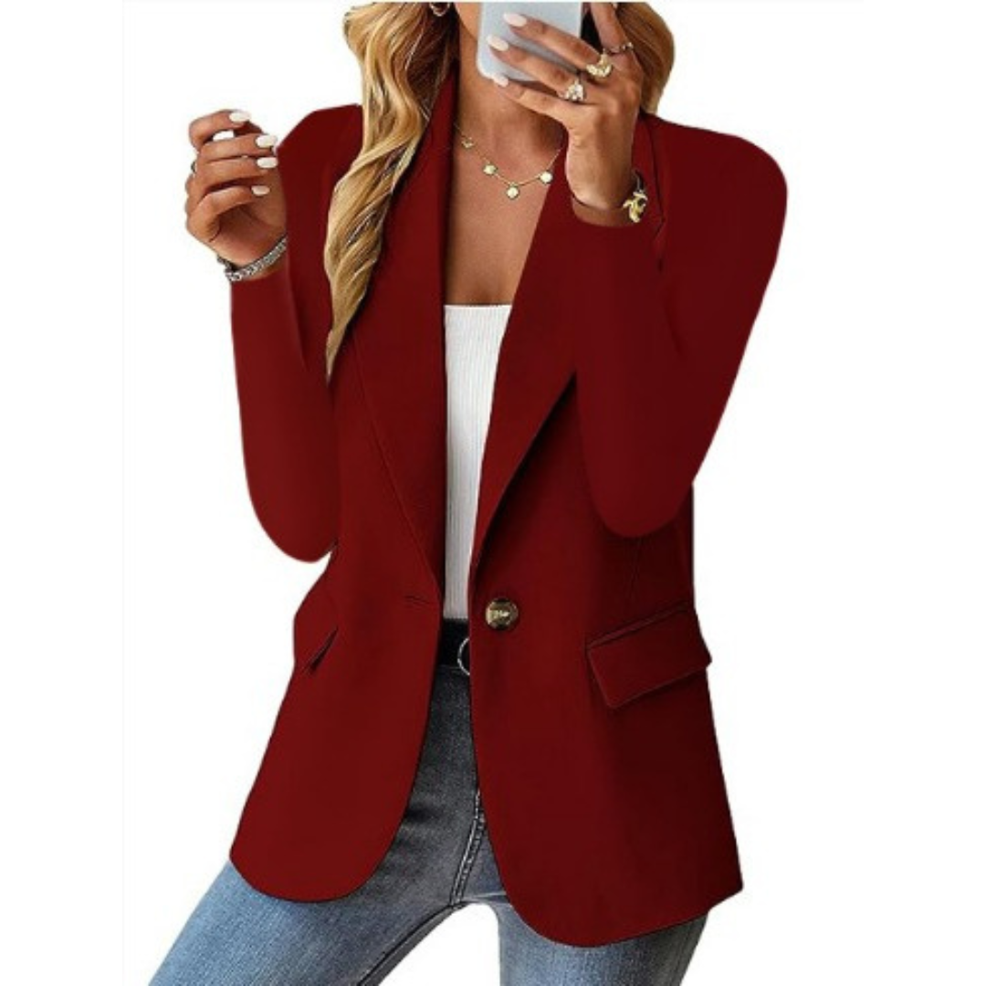 Womens Black Blazer for Women, Flattering Fit, Timeless Style, Versatile White Blazer for Office and Casual Wear 8