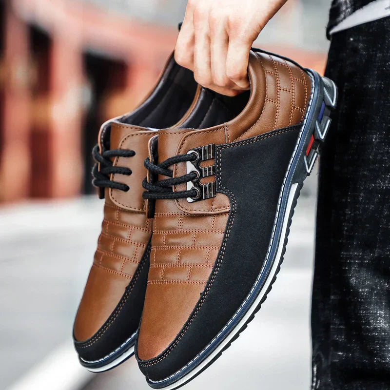 Classic Oxford Shoes for Men with Orthopedic Comfort – Breathable Leather, Stylish Design, All-Year Wear 4