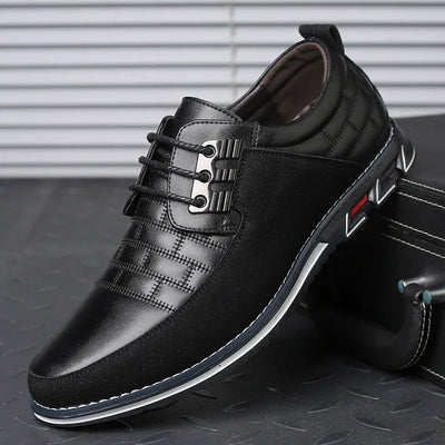 Classic Oxford Shoes for Men with Orthopedic Comfort – Breathable Leather, Stylish Design, All-Year Wear 9