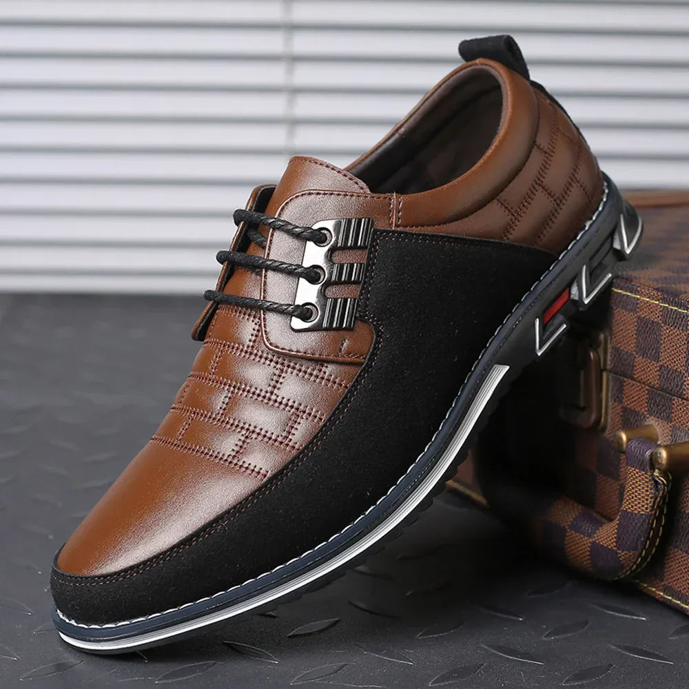 Classic Oxford Shoes for Men with Orthopedic Comfort – Breathable Leather, Stylish Design, All-Year Wear 10