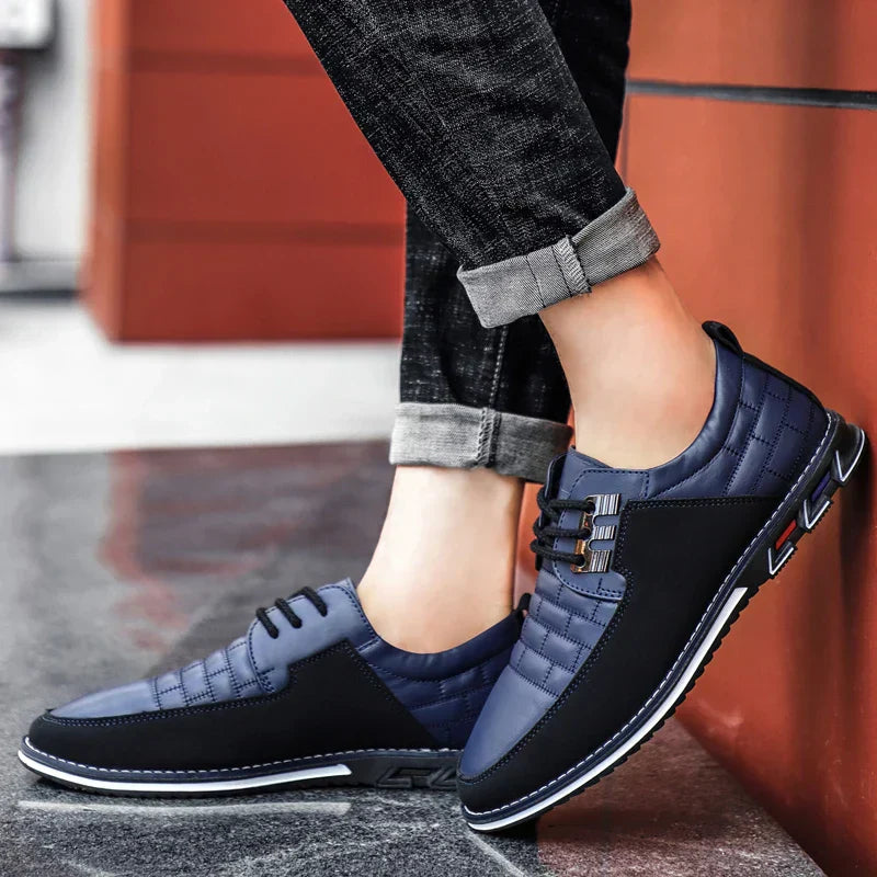 Classic Oxford Shoes for Men with Orthopedic Comfort – Breathable Leather, Stylish Design, All-Year Wear 2