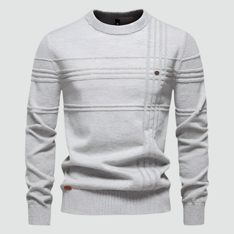 Elegant Slim-Fit Sweater for Men and Women - Soft, Breathable Fabric in Classic Colors, Tailored Comfort for Any Occasion 1