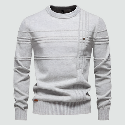 Elegant Slim-Fit Sweater for Men and Women - Soft, Breathable Fabric in Classic Colors, Tailored Comfort for Any Occasion 1