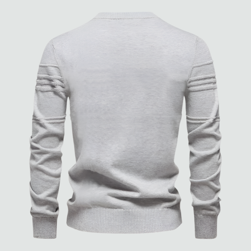 Elegant Slim-Fit Sweater for Men and Women - Soft, Breathable Fabric in Classic Colors, Tailored Comfort for Any Occasion 4