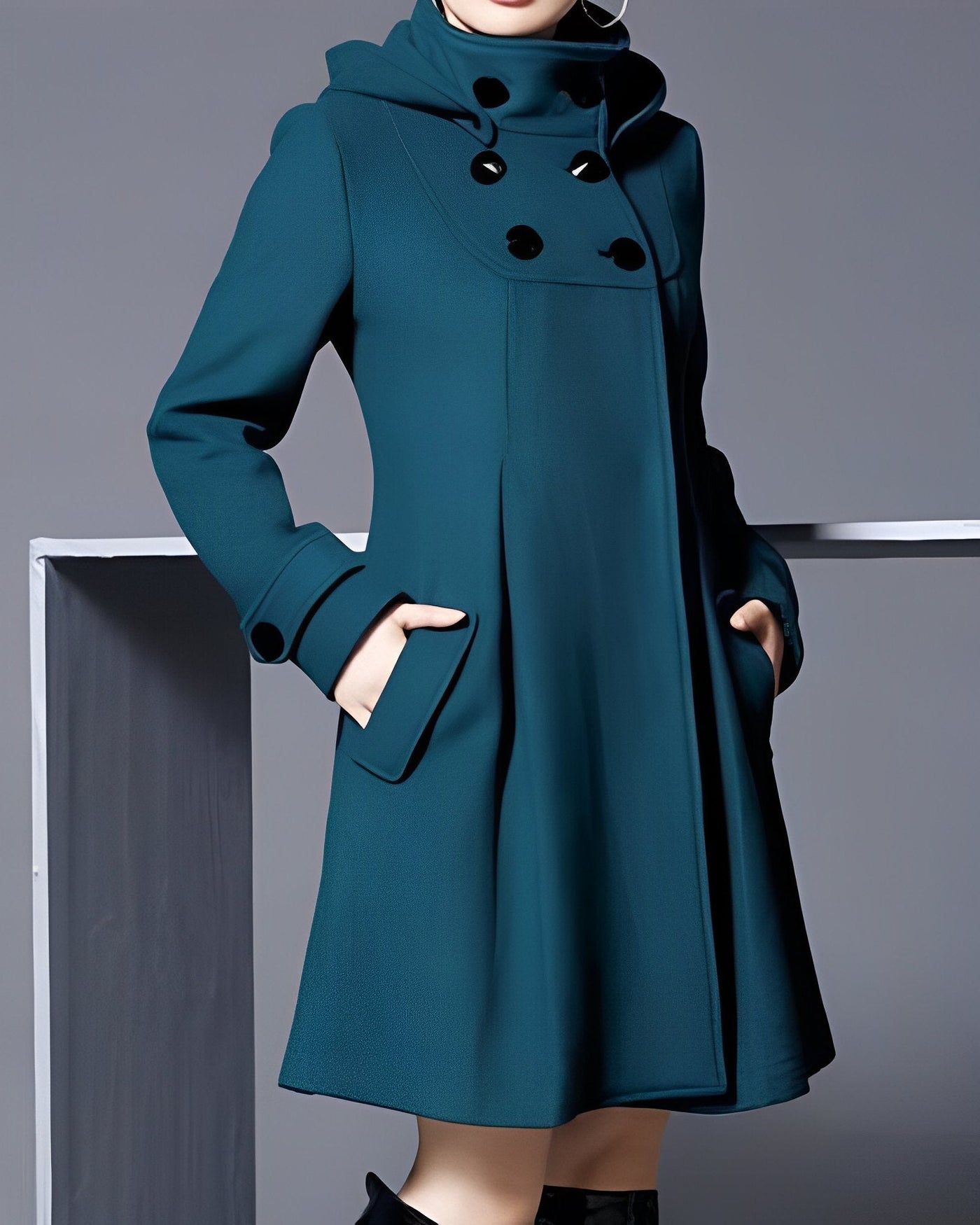 Elegant Tailored Womens Jacket with Side Pockets - Versatile, Durable, Flattering Fit in Multiple Colors 1